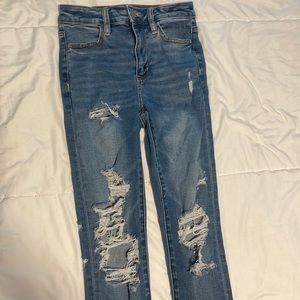 American Eagle Super Hi-Rise Short Jeggings